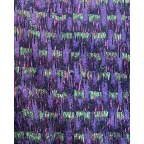 Vintage Anne Crimmins UMI Collections Size 4 100% Silk Blazer Artsy Shaggy Trim - Picture 5 of 11